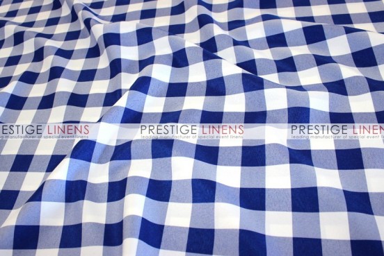 Gingham Buffalo Check Sash - Royal