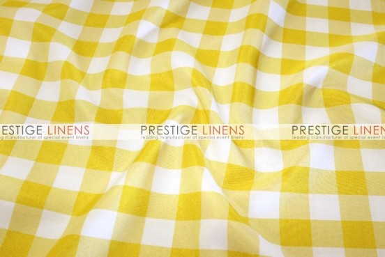 Gingham Buffalo Check Sash - Yellow