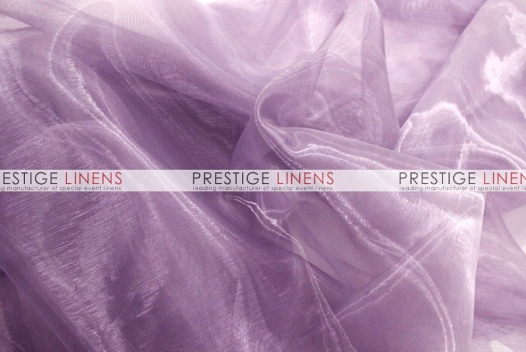 Mirror Organza Sash-1029 Dk Lilac