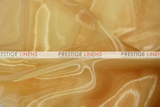 Mirror Organza - Fabric by the yard - 229 Dk Gold - Prestige Linens