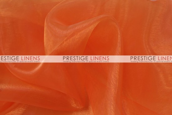 Mirror Organza Sash-431 Orange