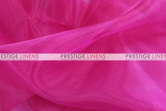 Mirror Organza Sash-528 Hot Pink