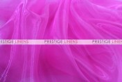 Mirror Organza Sash-529 Fuchsia