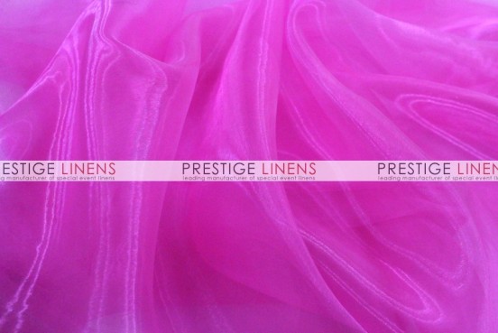 Mirror Organza Sash-529 Fuchsia