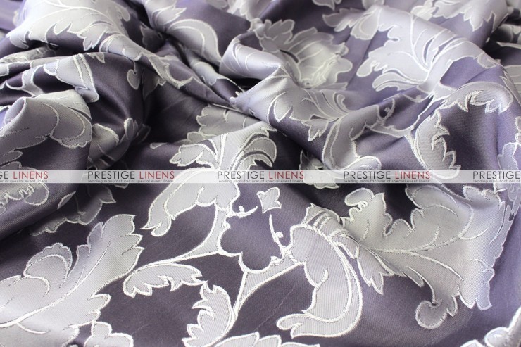 Alex Damask Draping - Dark Purple