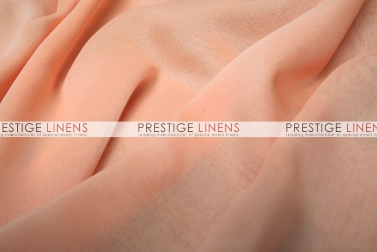 Two Tone Chiffon Sash-Peach