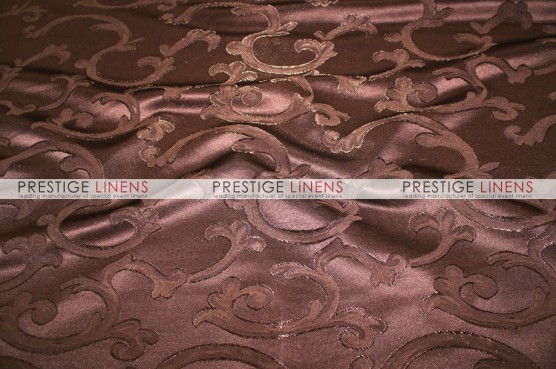 Scarlet Damask Napkin - Brown