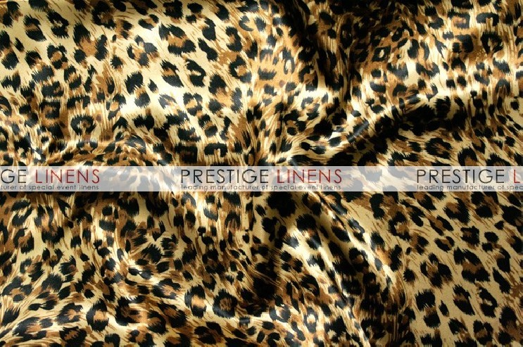 Cheetah Print Charmeuse Pillow Cover - Large Print