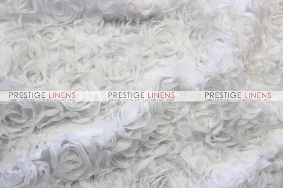 Efflorescent Table Linen - White