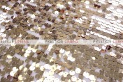 Mesh Sequins Embroidery Table Linen - Champagne