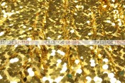 Mesh Sequins Embroidery Table Linen - Gold