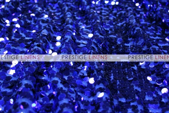 Mesh Sequins Embroidery Table Linen - Royal