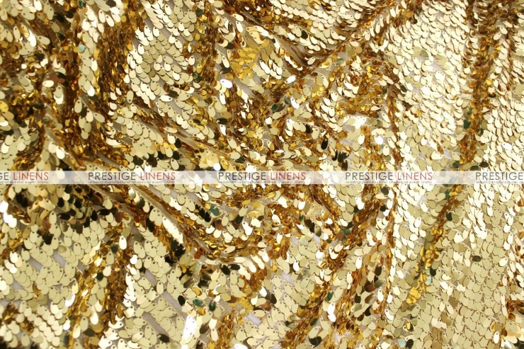 Teardrop Sequins Pillow Cover - Gold