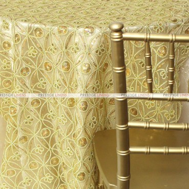 Coco Star Table Linen - Gold