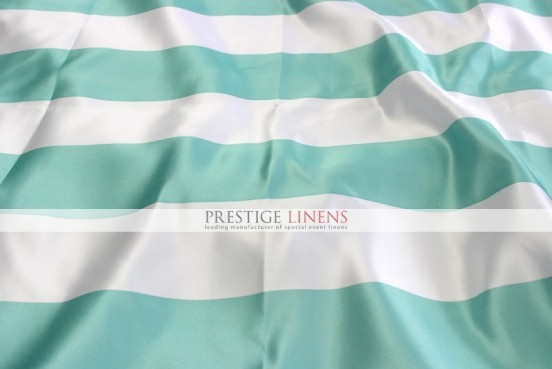 Striped Print Lamour Aisle Runner - 3.5 Inch - Mint