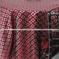 Contempo Table Linen - Wine/Black