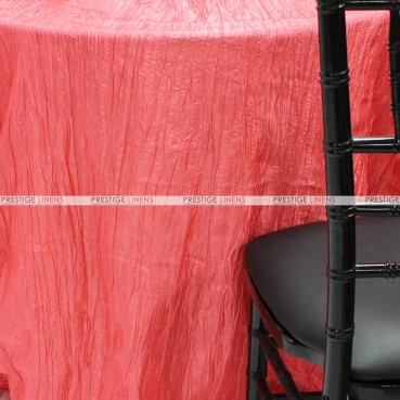 Crushed Taffeta Chair Cover - 444 Lt Coral