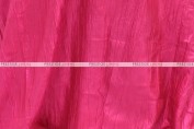 Crushed Taffeta Chair Cover - 528 Hot Pink