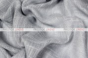 Faux Sheer Linen Draping - Silver