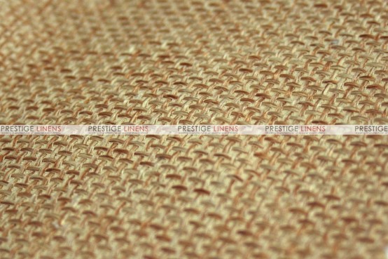 Jute Linen Chair Cover - Gold
