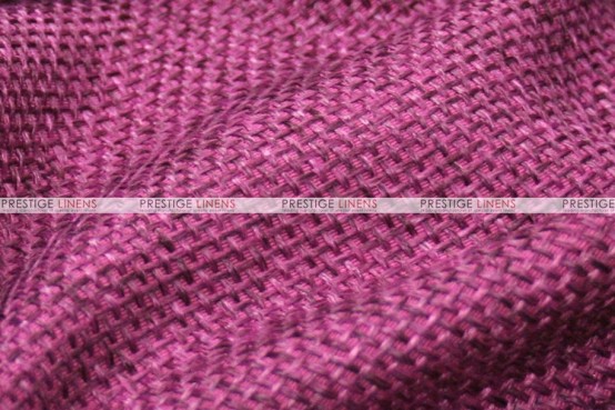 Jute Linen Chair Cover - Magenta