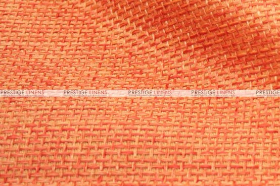 Jute Linen Chair Cover - Orange