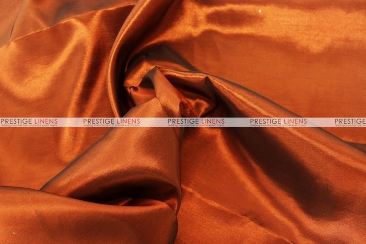 Solid Taffeta Chair Cover - 600 Med Rust