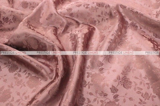 Brocade Satin Chair Cover - Mauve