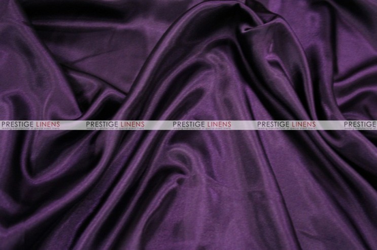 Charmeuse Satin Chair Cover - 1034 Plum