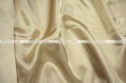 Charmeuse Satin Chair Cover - 130 Champagne