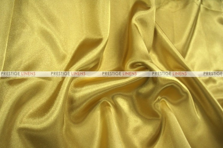 Charmeuse Satin Chair Cover - 136 Honey