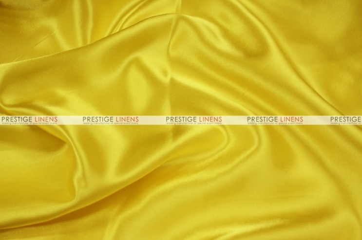 Charmeuse Satin Chair Cover - 426 Yellow