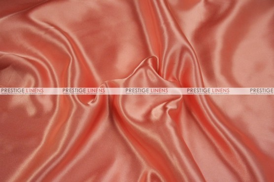 Charmeuse Satin Chair Cover - 433 Dk Coral