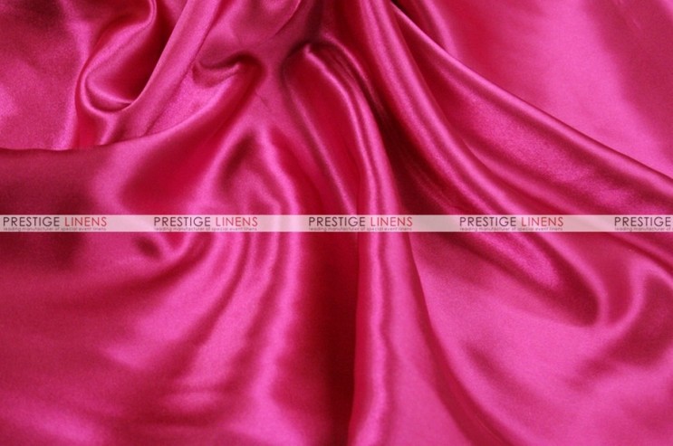 Charmeuse Satin Chair Cover - 528 Hot Pink