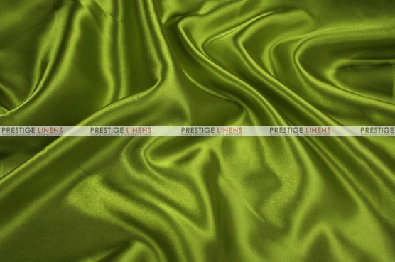 Charmeuse Satin Chair Cover - 749 Dk Lime