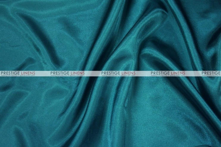 Charmeuse Satin Chair Cover - 764 Lt Teal