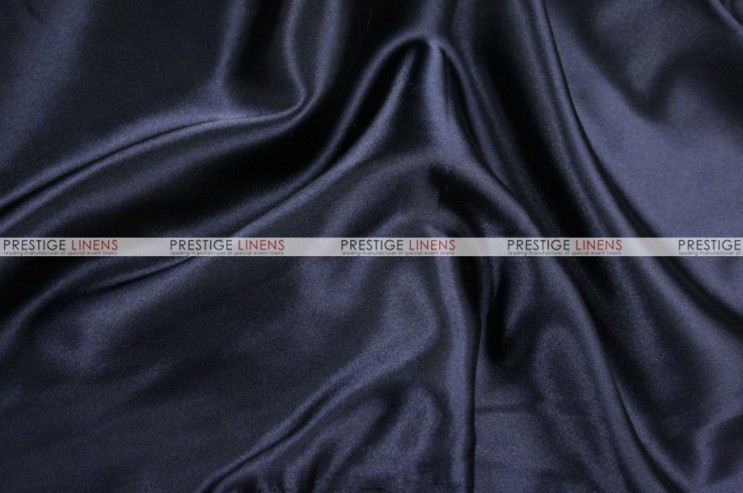 Charmeuse Satin Chair Cover - 934 Navy