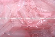 Fantasia Sheer Table Linen - Pink
