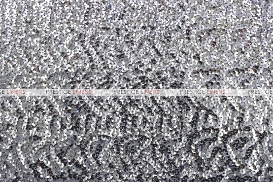 Gatsby Sequins Draping - Silver