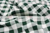 Gingham Buffalo Check Draping - Hunter