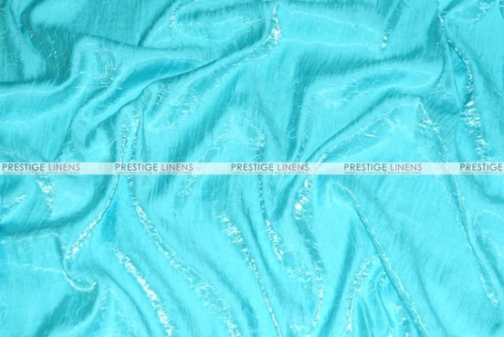 Iridescent Crush Draping - Tiffani Blue