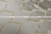 Lodi Table Linen - Platinum