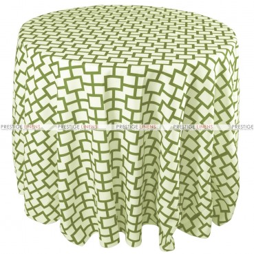 Mjs Print - Micro Table Linen - Avocado