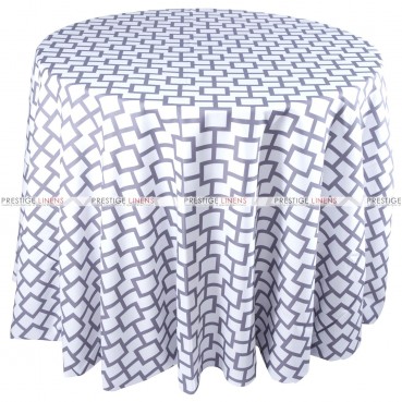 Mjs Print - Micro Table Linen - Grey