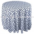 Mjs Print - Micro Table Linen - Navy