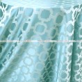 Nancy Graphic Table Linen - Surf Blue
