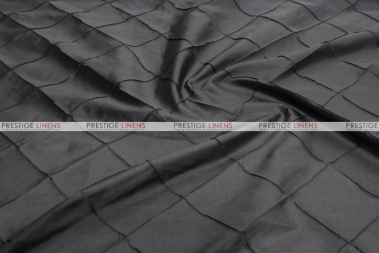 Pintuck Taffeta Table Linen - Black