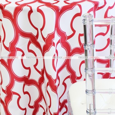 Portofino Table Linen  --  Red