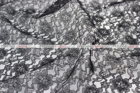 Rachelle Lace Table Linen - 1127 Black