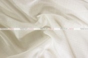 Rustic Linen Table Linen – Ivory